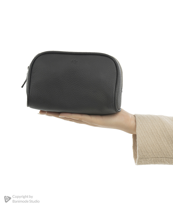 کیف آرایشی چرم طبیعی نوین چرم Novin Leather مدل آندیا