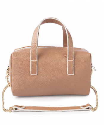 کیف دوشی چرم طبیعی زنانه بیسراک مدل 102F