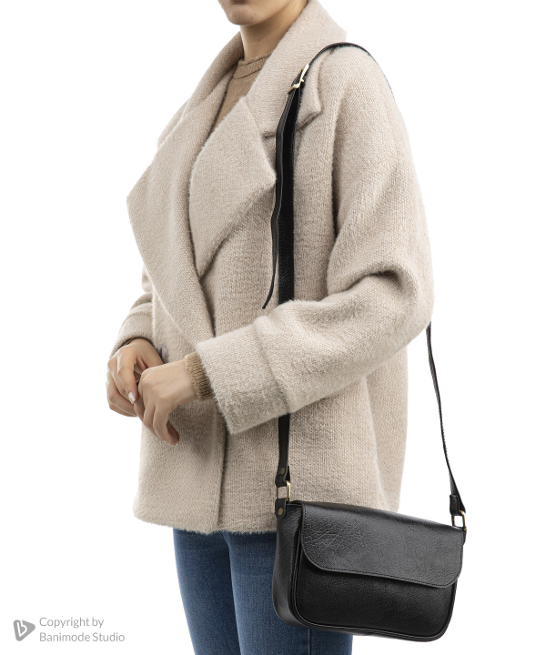 کیف دوشی زنانه چرم طبیعی بیسراک Bisrak مدل NL-CrossbodyW-101D