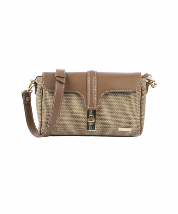 کیف دوشی چرم طبیعی زنانه مونو مدل S0031