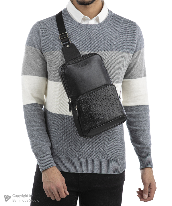کوله پشتی چرم طبیعی مارال چرم Maral Leather مدل آتین