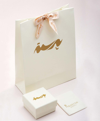 آویز ساعت طلا فرشته کوچک پرسته Parasteh کد3134