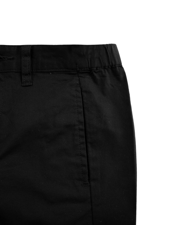 شلوار کتان مشکی کوتاه زنانه جین وست Jeanswest