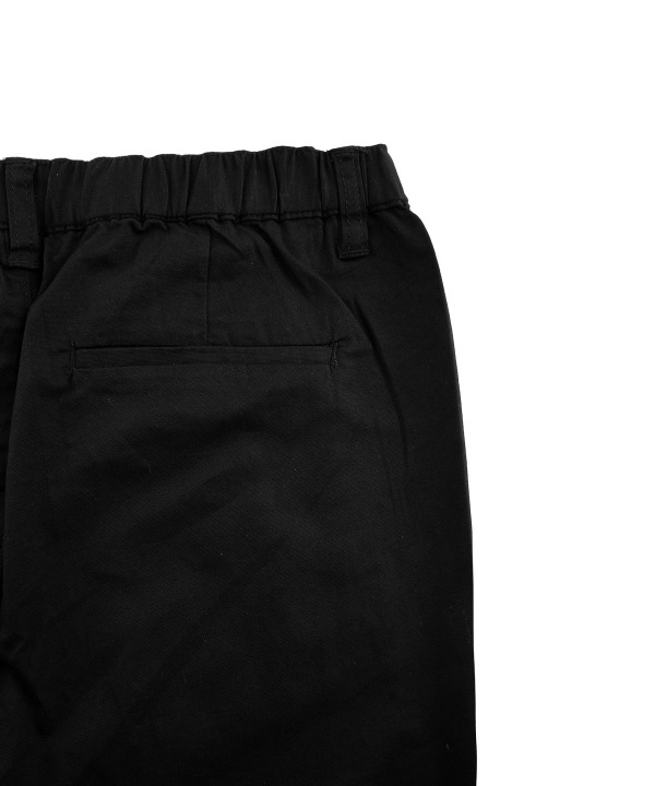 شلوار کتان مشکی کوتاه زنانه جین وست Jeanswest