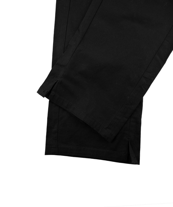 شلوار کتان مشکی کوتاه زنانه جین وست Jeanswest