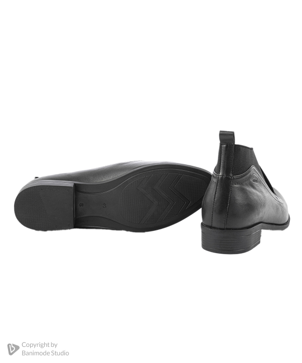 نیم بوت زنانه چرم طبیعی مارال چرم Maral Leather مدل مارسیانا