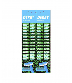 خودتراش یک لبه ورقه ای دربی Derby مدل BODY بسته 48 عددی
