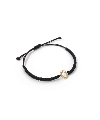 دستبند طلا بافت دایره اسلیمی پرسته Parasteh کد451027