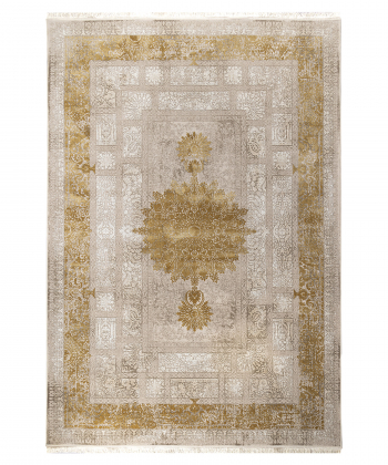 فرش ماشینی سرای ابریشم  مدل آوات 1000 شانه 3000 تراکم کد 9517