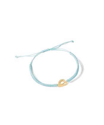 دستبند طلا بافت رنگین کمان پرسته Parasteh کد479110