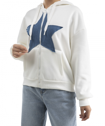 سویشرت زنانه کوتون مدل 5WAL10202IK