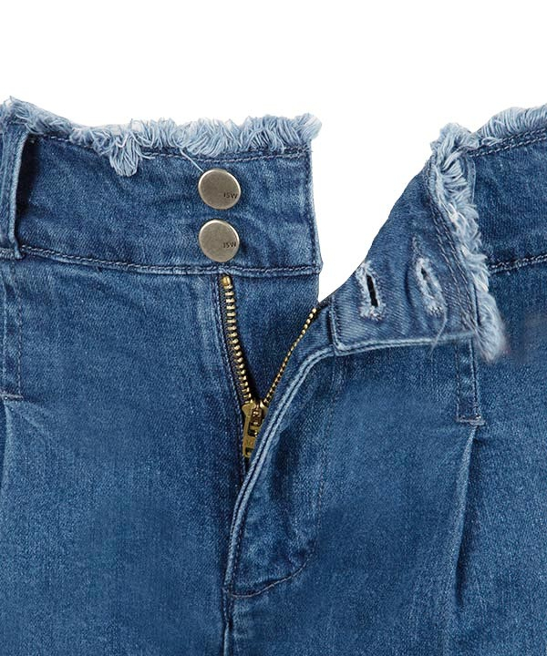 شلوار جین کوتاه زنانه راسته جین وست Jeanswest