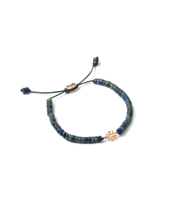 دستبند طلا سنگی برگ انجیری پرسته Parasteh کد435274