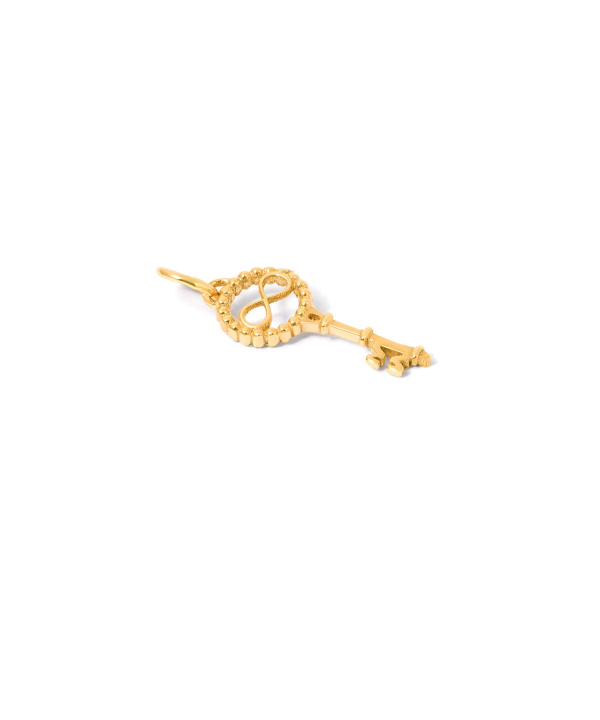 آویز طلا کلید بی نهایت پرسته Parasteh کد473151