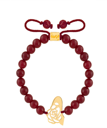 دستبند طلا سنگی عدد نه پرسته Parasteh کد109914