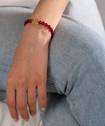 دستبند طلا سنگی عدد نه پرسته Parasteh کد109914