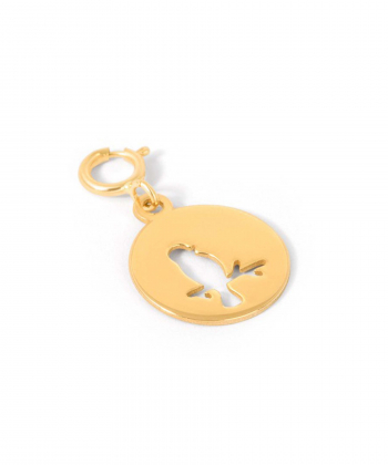آویز طلا گنجشک پرسته Parasteh کد491350