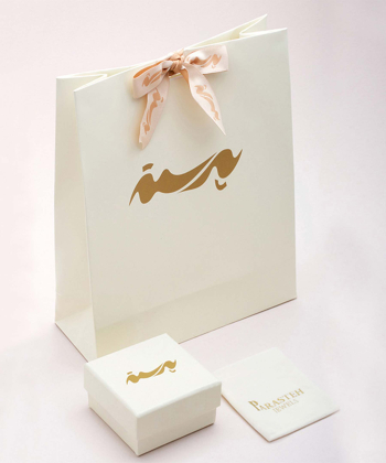 دستبند طلا سنگی فرشته پرسته Parasteh کد76534