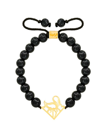 دستبند طلا سنگی فلامینگو پرسته Parasteh کد83717