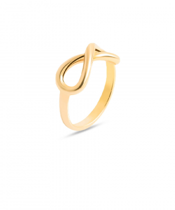 انگشتر طلا بی نهایت پرسته Parasteh کد456215