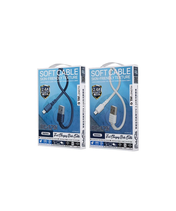 کابل تبدیل USB به لایتنینگ ریمکس مدل RC179i طول 1 متر