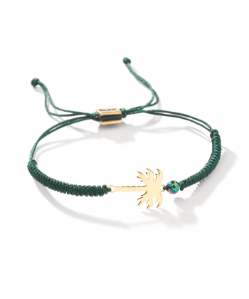 دستبند طلا بافت نخل پرسته Parasteh کد156371