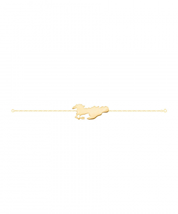 دستبند طلا اسب پرسته Parasteh کد7884