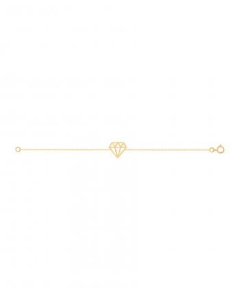 دستبند طلا الماس پرسته Parasteh کد58990