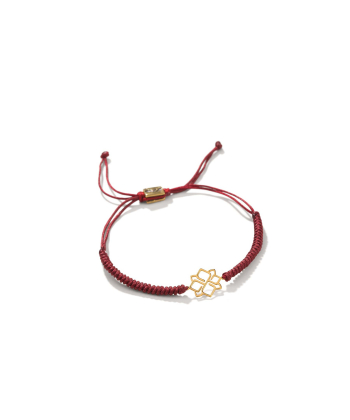 دستبند طلا بافت اسلیمی گل پرسته Parasteh کد156532