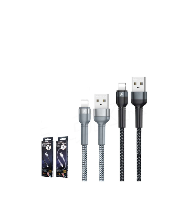 کابل تبدیل USB به لایتنینگ ریمکس مدل RC124i طول 1 متر