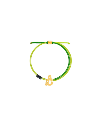 دستبند طلا بافت آواکادو پرسته Parasteh کد87583