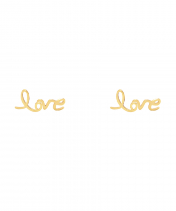 گوشواره طلا Love پرسته Parasteh کد3675