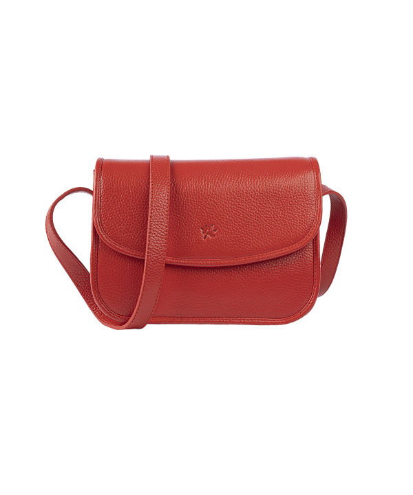 کیف دوشی زنانه چرم طبیعی نوین چرم Novin Leather مدل 1019-1