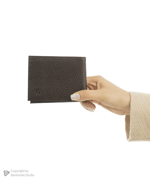 کیف پول چرم طبیعی نوین چرم Novin Leather مدل واکلاو