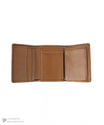 کیف پول چرم طبیعی نوین چرم Novin Leather مدل وارن
