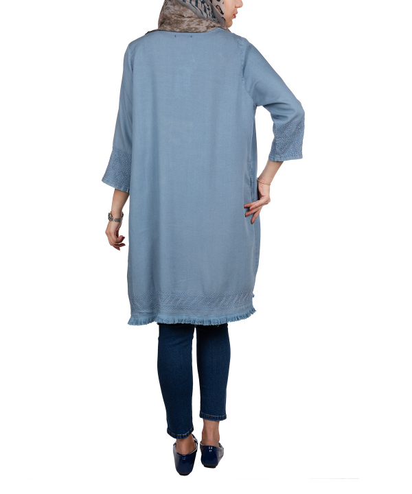 مانتو جلوباز زنانه جوتی جینز JootiJeans