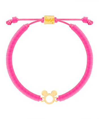 دستبند طلا سنگی میکی فیمو پرسته Parasteh کد129341