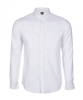 پیراهن مردانه سفید جوتی جینز JootiJeans