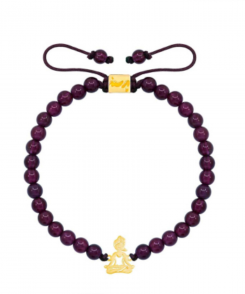 دستبند طلا سنگی یوگا پرسته Parasteh کد76548