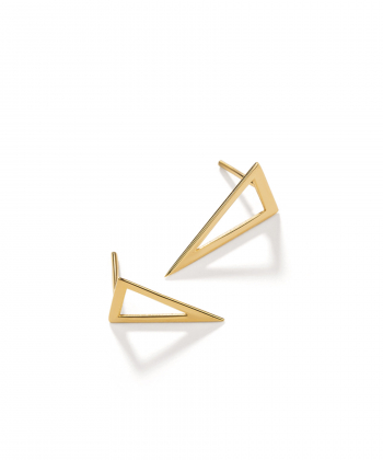 گوشواره طلا مثلث پارا پرسته Parasteh کد155258