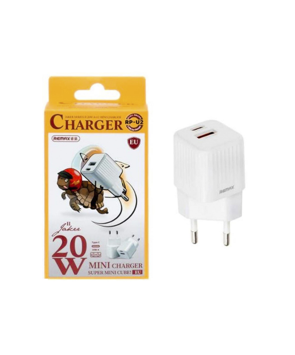 شارژر دیواری 20 وات ریمکس مدل RPU2
