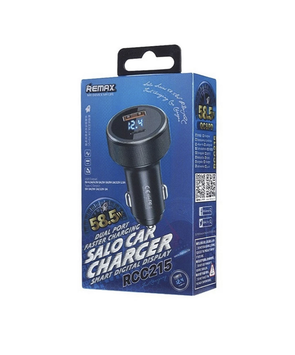 شارژر فندکی 58.5 وات ریمکس مدل RCC215