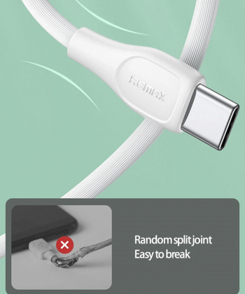 کابل تبدیل USB به microUSB ریمکس مدل RC160M طول 1 متر