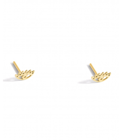 گوشواره طلا چشم مژه دار پرسته Parasteh کد484791