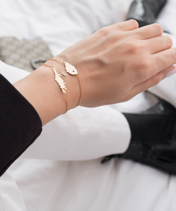 دستبند طلا تمساح پرسته Parasteh کد8034