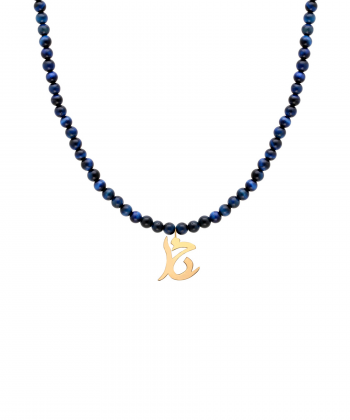 گردنبند طلا سنگی خدا پرسته Parasteh کد3575