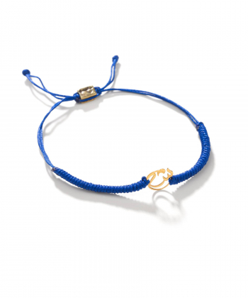 دستبند طلا حرف ش پرسته Parasteh کد155630