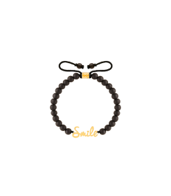 دستبند طلا سنگی Smile پرسته Parasteh کد89869