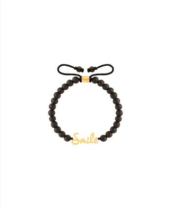 دستبند طلا سنگی Smile پرسته Parasteh کد89869