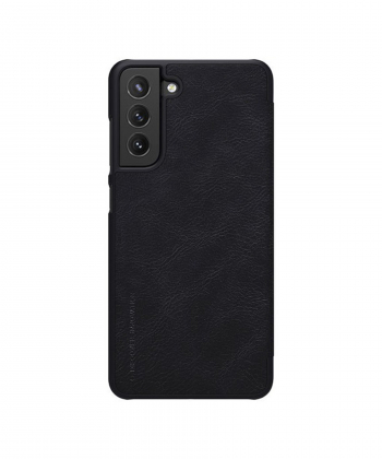 کیف چرمی نیلکین سامسونگ Nillkin Qin leather case Samsung S21 FE 2021